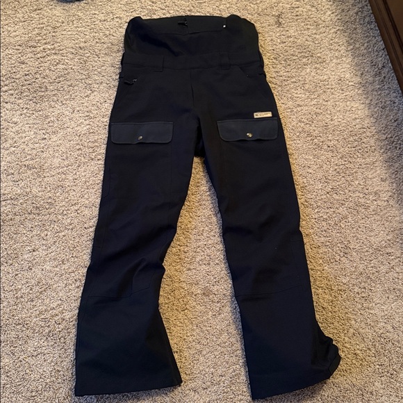 DC Black unisex snow bibs  Jumpsuit - Picture 2 of 5